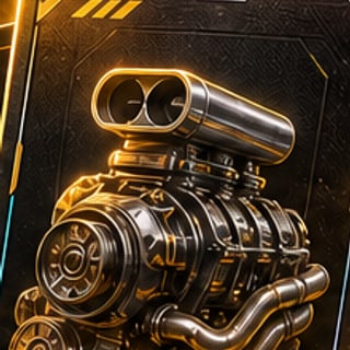 Engine upgrade card artwork