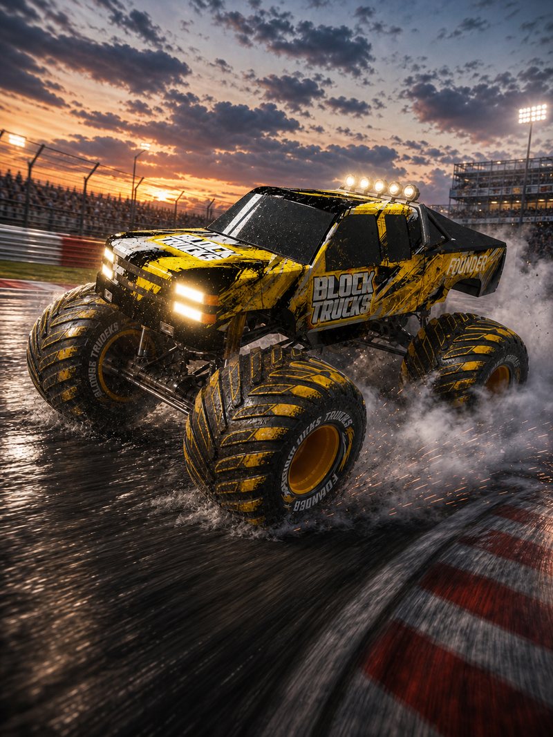 Tarmac off-road racing conditions