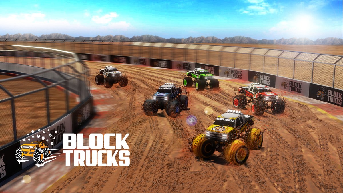 Multiplayer Racing Game - Block Trucks