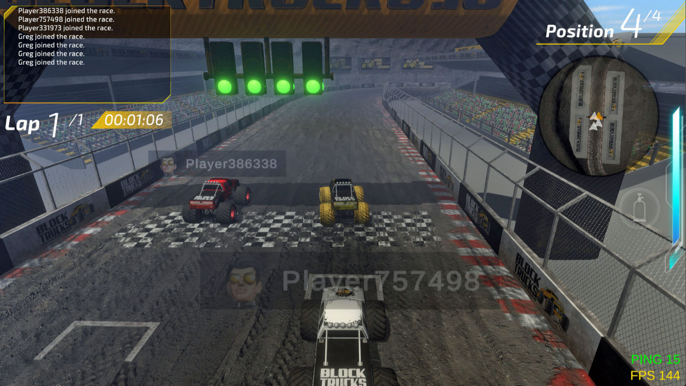 Block Trucks - Competitive Multiplayer Racing