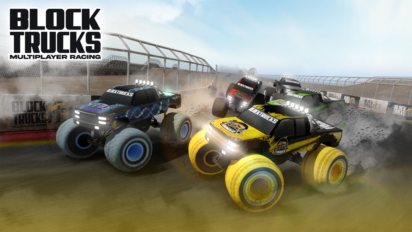 Block Trucks Multiplayer Racing - Game Thumbnail